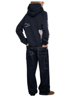 zadig & voltaire sweater womangeorgy mo multi heart strass - jwss01690 404