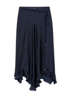 zadig & voltaire skirt womanjeto satin - wwsk01629 404