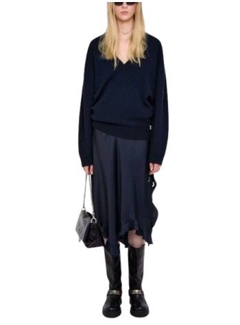 zadig & voltaire falda mujer jeto satin - wwsk01629 404 2