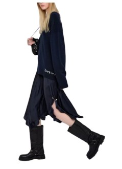 zadig & voltaire skirt womanjeto satin - wwsk01629 404
