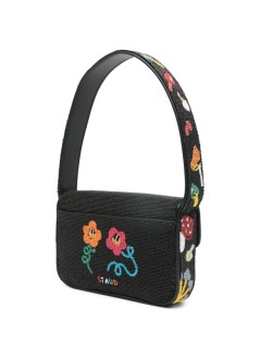 staud handbag womantommy beaded bag - h26r6001pbb shrm