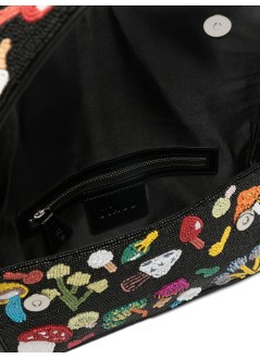 staud handbag womantommy beaded bag - h26r6001pbb shrm