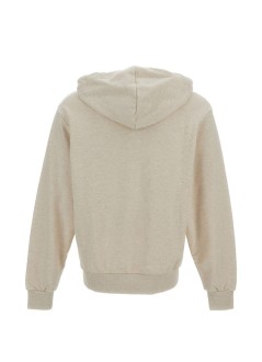 a.p.c. sweater manhoodie pomme - cohgoh37027 paa heathered ecru