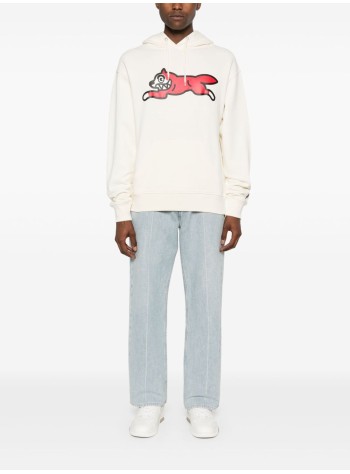 icecream sweater manrunning dog popover hood - ic24227 off white 2