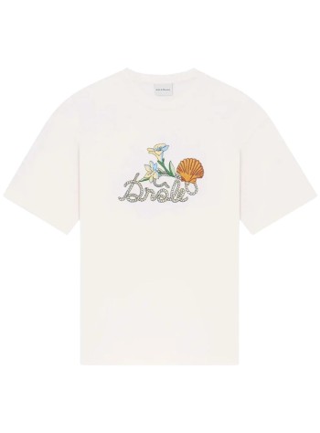 drôle de monsieur camiseta hombre t-shirt drôle shell - kts303co248ow off white