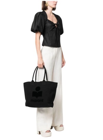 isabel marant handbag womansmall yenky-gz - 23ppm0002faa1x18m 01bk 2