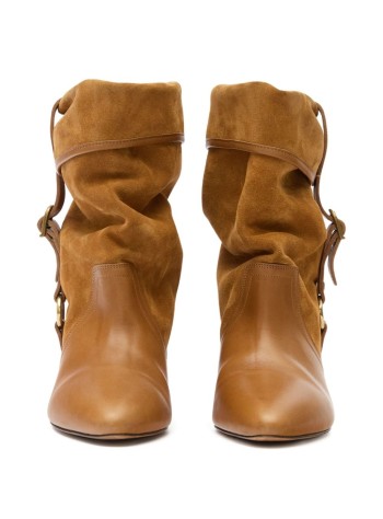 isabel marant boot womandarner buckle-ga - 26pbo0258fad1a33s 50ct 2