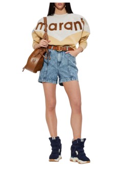 isabel marant pantalon corto mujer joely-ga - 26psh0274fad1h02e 30lu