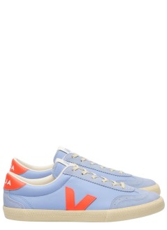 veja sneaker womanvolley - vo2021432 olympe orange fluo calcaire