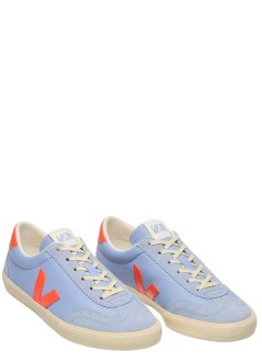 veja sneaker womanvolley - vo2021432 olympe orange fluo calcaire