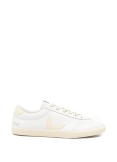 veja sneaker mujer volley signature - yp2021573 white calcaire