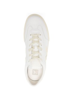 veja sneaker mujer volley signature - yp2021573 white calcaire