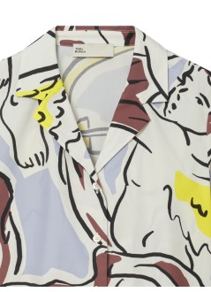 tory burch shirt womancotton camp shirt - 180976510 510