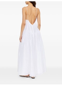 tory burch vestido mujer waisted linen dress - 181157100 100