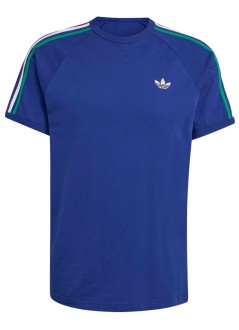 adidas originals camiseta hombre 3s tee - kc8641 vicblu bgreen white