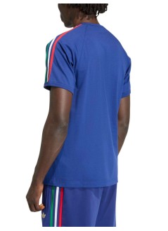 adidas originals camiseta hombre 3s tee - kc8641 vicblu bgreen white