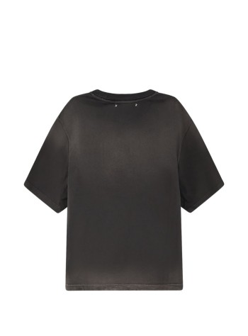 golden goose camiseta hombre star/ unisex relaxed fit t-shirt/ cotton jersey/ sunfaded w - gup01873p002419 60666 2