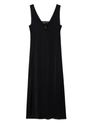 zadig & voltaire vestido mujer renzo satin - wwdr02668 011
