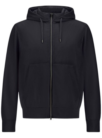 herno outerwear mangiacca felpa inserti nylon - gi000590u12456z 9200