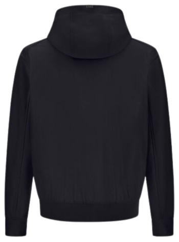 herno outerwear mangiacca felpa inserti nylon - gi000590u12456z 9200 2