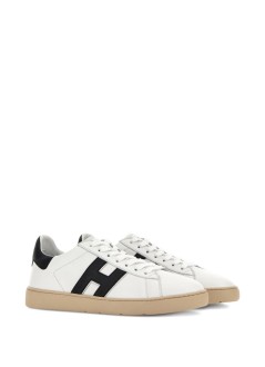 hogan sneaker manhogan cool allacciato h profilo - hxm6470fy80uai0001 b001 b999