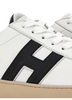 hogan sneaker manhogan cool allacciato h profilo - hxm6470fy80uai0001 b001 b999