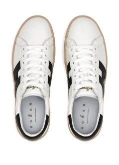 hogan sneaker manhogan cool allacciato h profilo - hxm6470fy80uai0001 b001 b999