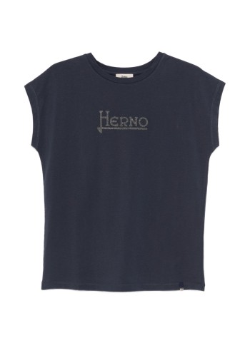 herno top womant-shirt con strass - jg000304d52126 9200