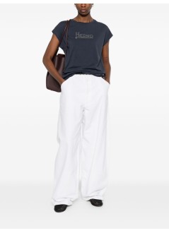 herno top womant-shirt con strass - jg000304d52126 9200