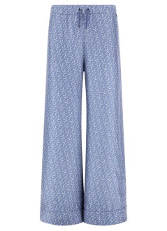 herno pantalon mujer pantaloni con coulisse - pt000210d16009p 9128