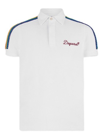 dsquared polo hombre polo shirt - s74gl0101d20101 100