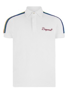 dsquared polo manpolo shirt - s74gl0101d20101 100