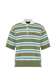 dsquared punto hombre striped knit polo - s74ha1594d13195 961