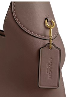 coach handbag mujer brooklyn shoulder bag 28 - cu068 b4 dark stone