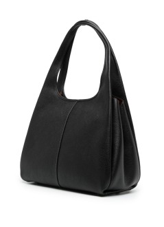 coach handbag womanpolished pebble leather lana shoulder bag - cm544 b4 dark stone