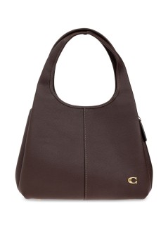 coach handbag mujer polished pebble leather lana shoulder bag - cm544 b4 maple