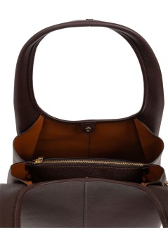 coach handbag mujer polished pebble leather lana shoulder bag - cm544 b4 maple