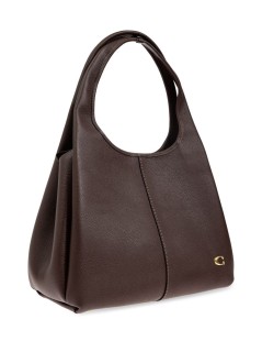 coach handbag mujer polished pebble leather lana shoulder bag - cm544 b4 maple