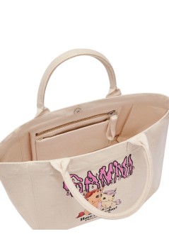 ganni crossbody womansmall easy shopper pony printed - b2110039 135
