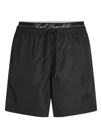 karl lagerfeld cargo manhotel karl crest medboardshort - b1m46010 999