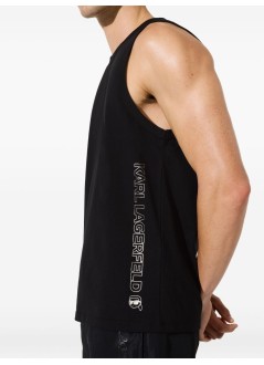 karl lagerfeld t-shirt manikon shine beach tank - b1m46012 999