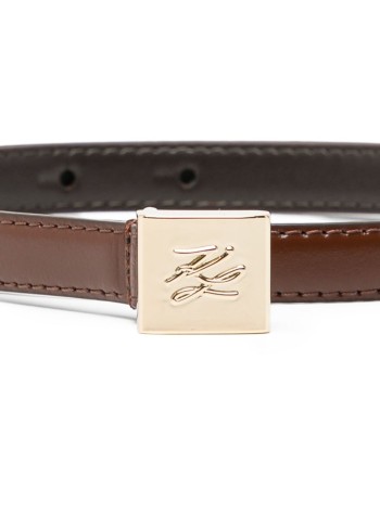karl lagerfeld belt womank/autograph pad h1.5 belt - b1w33099 141 2