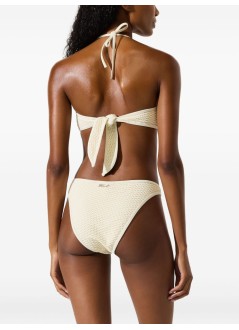 karl lagerfeld bikini braga mujer crochet high leg cheeky w ring - b1w46035 b09