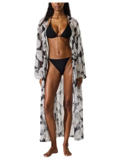 karl lagerfeld kaftan womanfan aop kaftan - b1w46045 2hf