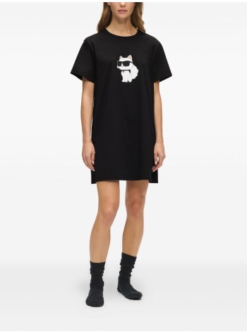 karl lagerfeld vestido mujer ikon rhinestone pj dress - b1w45003 999 2