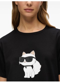 karl lagerfeld dress womanikon rhinestone pj dress - b1w45003 999