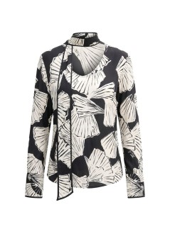 karl lagerfeld t-shirt womanfluid top - b1w11004 2hf