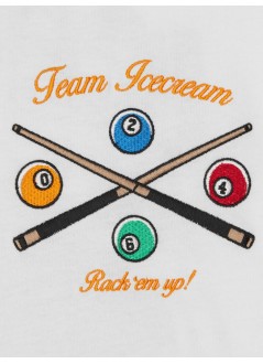 icecream camiseta hombre trick shot t-shirt - ic26190 white