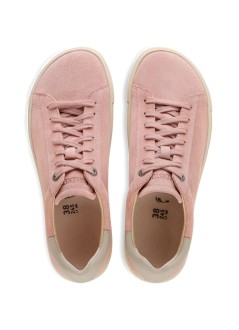 birkenstock sneaker womanbend low mix leve/lena - 1032085 pinky clay oyster
