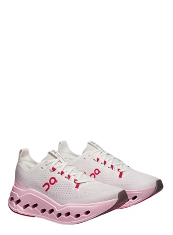 on running sneaker womancloudsurfer max - 3wf30224732 ivory peony 2